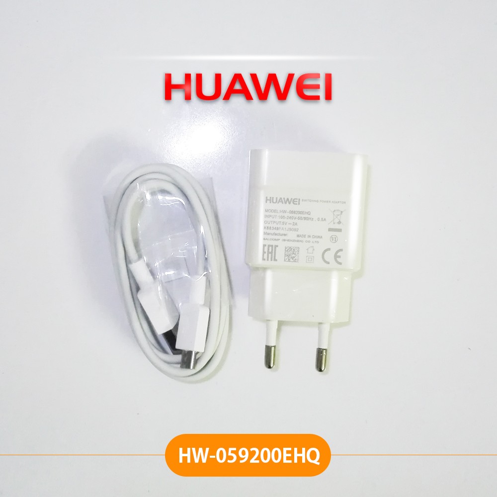 شارژر دیواری هوآوی مدل HW-059200EHQ به همراه کابل تبدیل microUSB